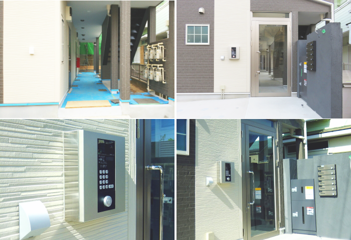 千葉県　新築｜オートロック施工例｜アイホン