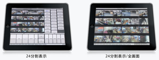 豊富な表示パターンで、各カメラ先が一目瞭然。