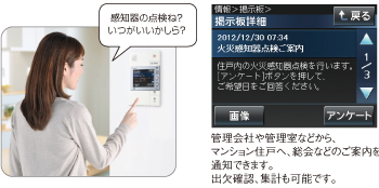 来客応対から管理室との連絡まで、暮らしに役立つ便利な機能を搭載｜パナソニックインターホン