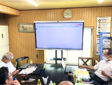 2025年8月ISO9001サーベイランス審査_株式会社千葉通信システム 2025年8月ISO9001サーベイランス審査の様子②