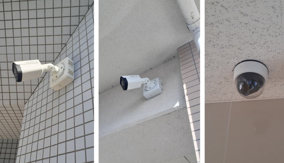 マンションエントランスのカメラリプレース事例